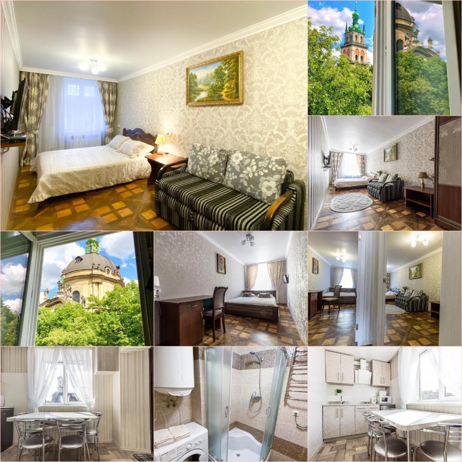 Apartments Near Rynok Square On Staroyevreyska And Fedorova Streets Liov Exterior foto